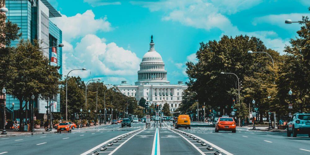 View of US Capitol